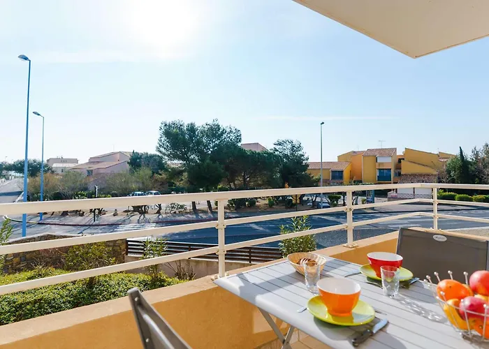 Charmant T3 A 300M De La Plage, Balcons, Parking, Proche Commerces, Narbonne-Plage - Fr-1-409-169
